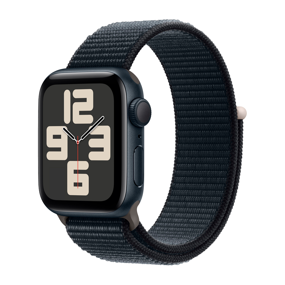 Умные часы Apple Watch SE 2 (2023) GPS, 40mm, Aluminium Case with Sport Loop, Midnight (Тёмная ночь)