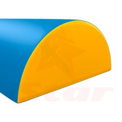 Мягкий модуль гимнастический Полуцилиндр