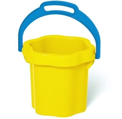 Ведро-цветок 0.3л. 3 цвета в ассорт. пакет (Стеллар)