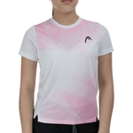ОДЕЖДА ДЛЯ ТЕННИСА Девочки, Футболка HEAD TIE BREAK T SHIRT .