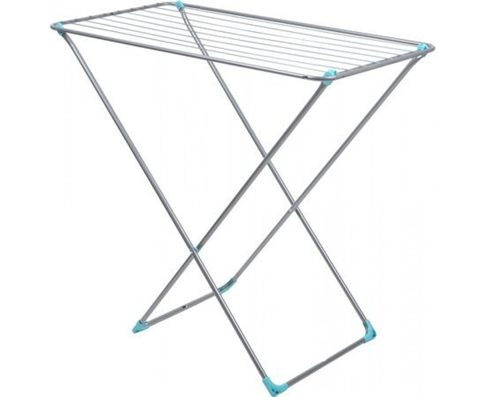 Сушилка напольная для белья Nika СБ3/С 105 см x 55 см, серебристая