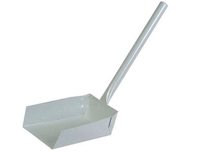 Совок металлический зольный с короткой мет.ручкой