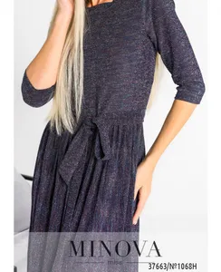 Платье 1068Н-синий Minova