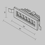 Уличный потолочный светильник Outdoor O488DL-L6GF3K