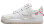Кроссовки Nike Air Force 1 Low Pink Bling (Женская размерная сетка)