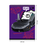 Блокнот  BG "Будь смелее" на спирали, А5, 40 листов в клетку