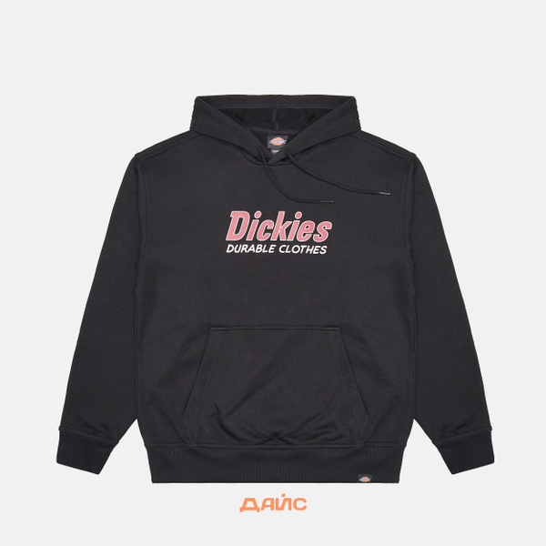 Толстовка мужская Dickies Williston Hoodie Black артикул:DK0A87NOBLK1 - купить в магазине Дайс