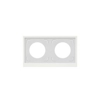 Рамка 2 поста IP44, KANT, белая магнолия