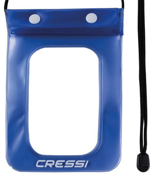 Чехол влагозащитный для телефона Cressi Protective Phone Case синий