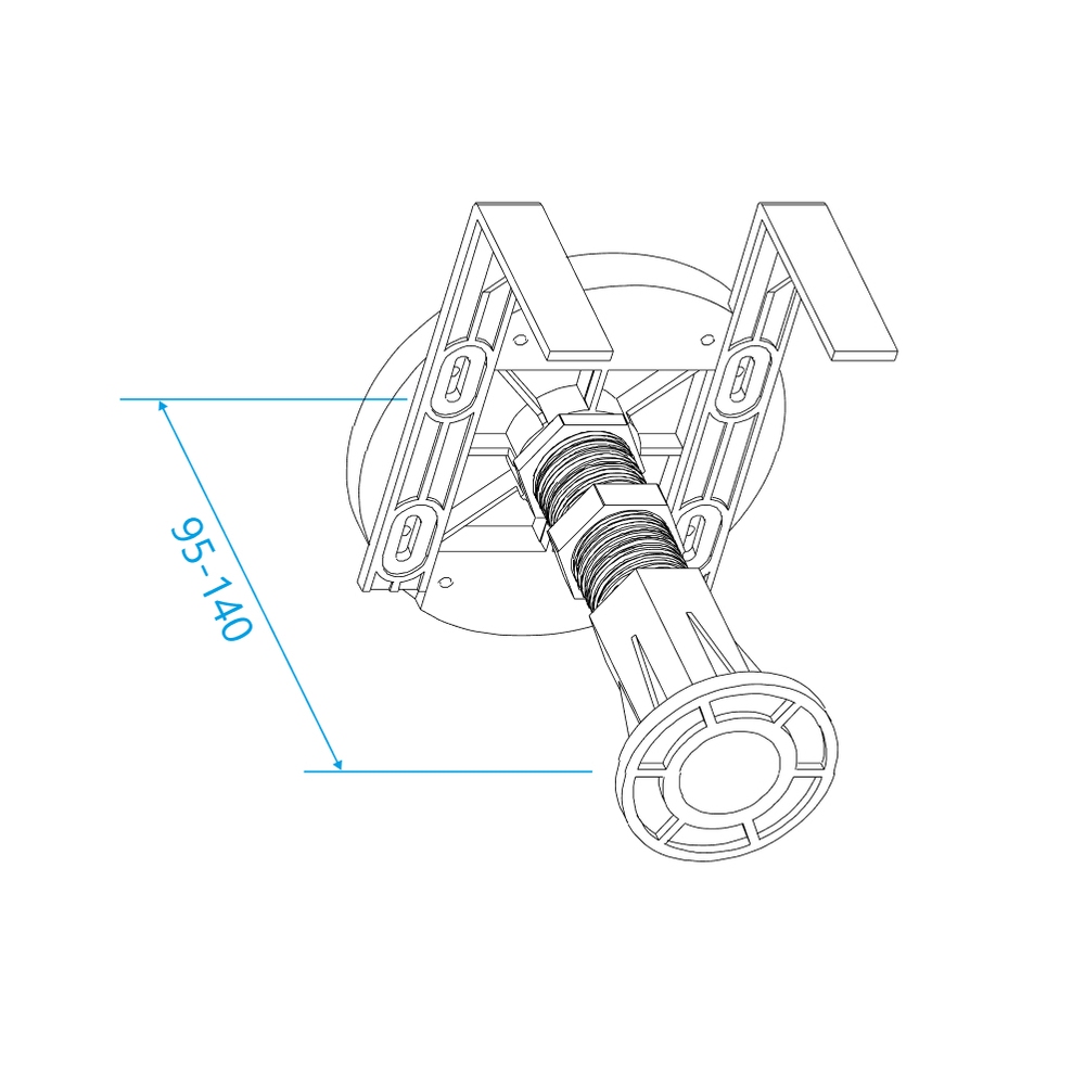 Крепеж к экрану RGW NG-01 (B)