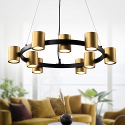 Люстра Rivoli Chloe 3153-309 9 х GU10 15 Вт модерн | Rivoli