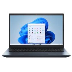 Ноутбук 15,6" Asus Vivobook Pro 15 K3500PC-KJ200W Core i7 11370H/16Gb/512Gb SSD/NV RTX3050 4Gb/15.6" FullHD OLED/Win11 Синий (90NB0UW2-M04650)