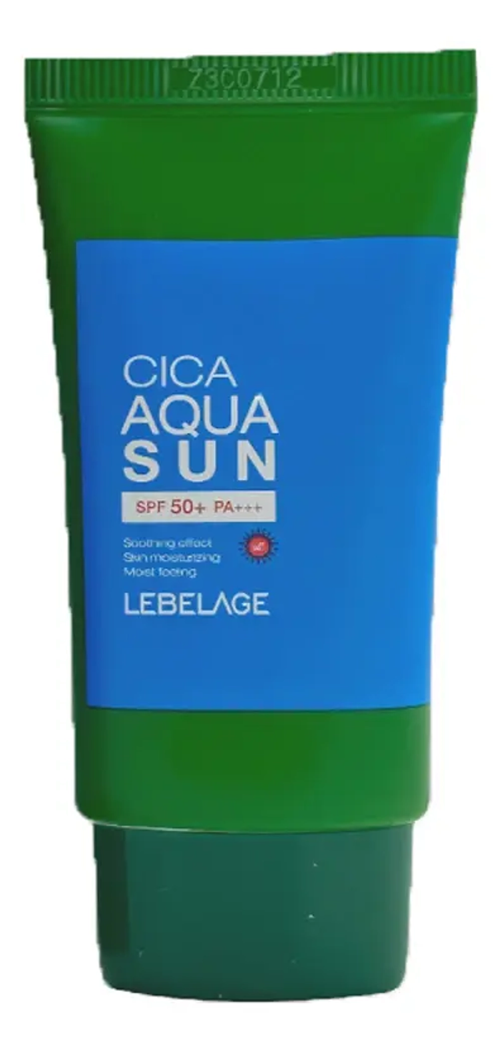 Крем солнцезащитный на водной основе с центеллой LEBELAGE Cica Agua Sun SPF50+ PA+++ 30 мл