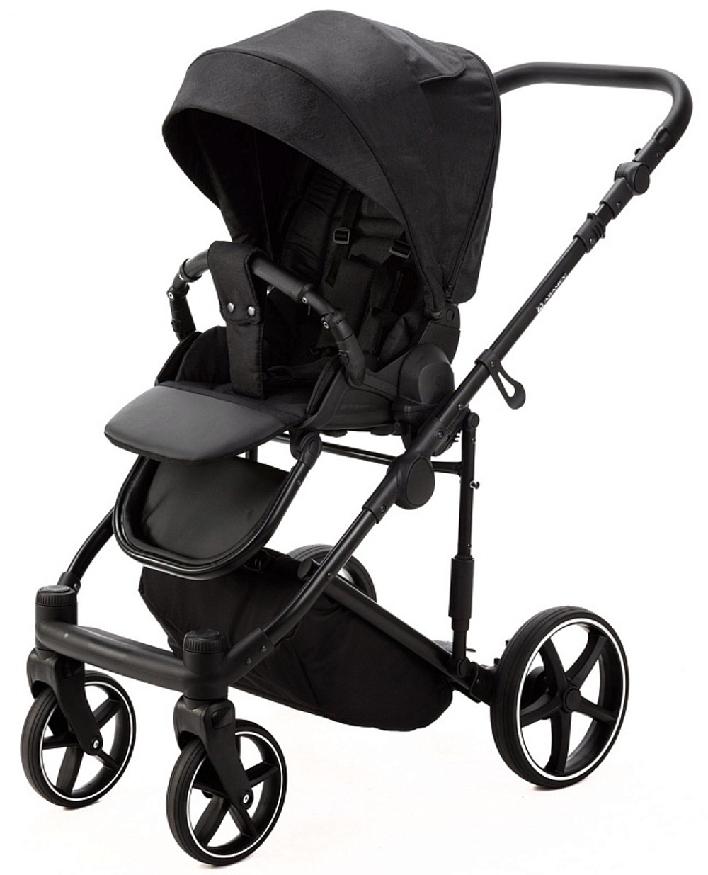 Детская коляска Adamex Zico New 2 в 1 ZN-TK53 (ЧЕРНЫЙ)