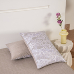 Комплект постельного белья Делюкс Сатин 100% хлопок на резинке LR640