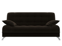 Диван-книжка Анна МИКРОВЕЛЬВЕТ Коричневый