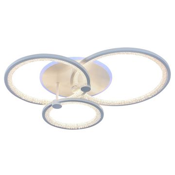 Потолочный светодиодный светильник 8002/3 WHT 108W+7W RGB белый Profit Light