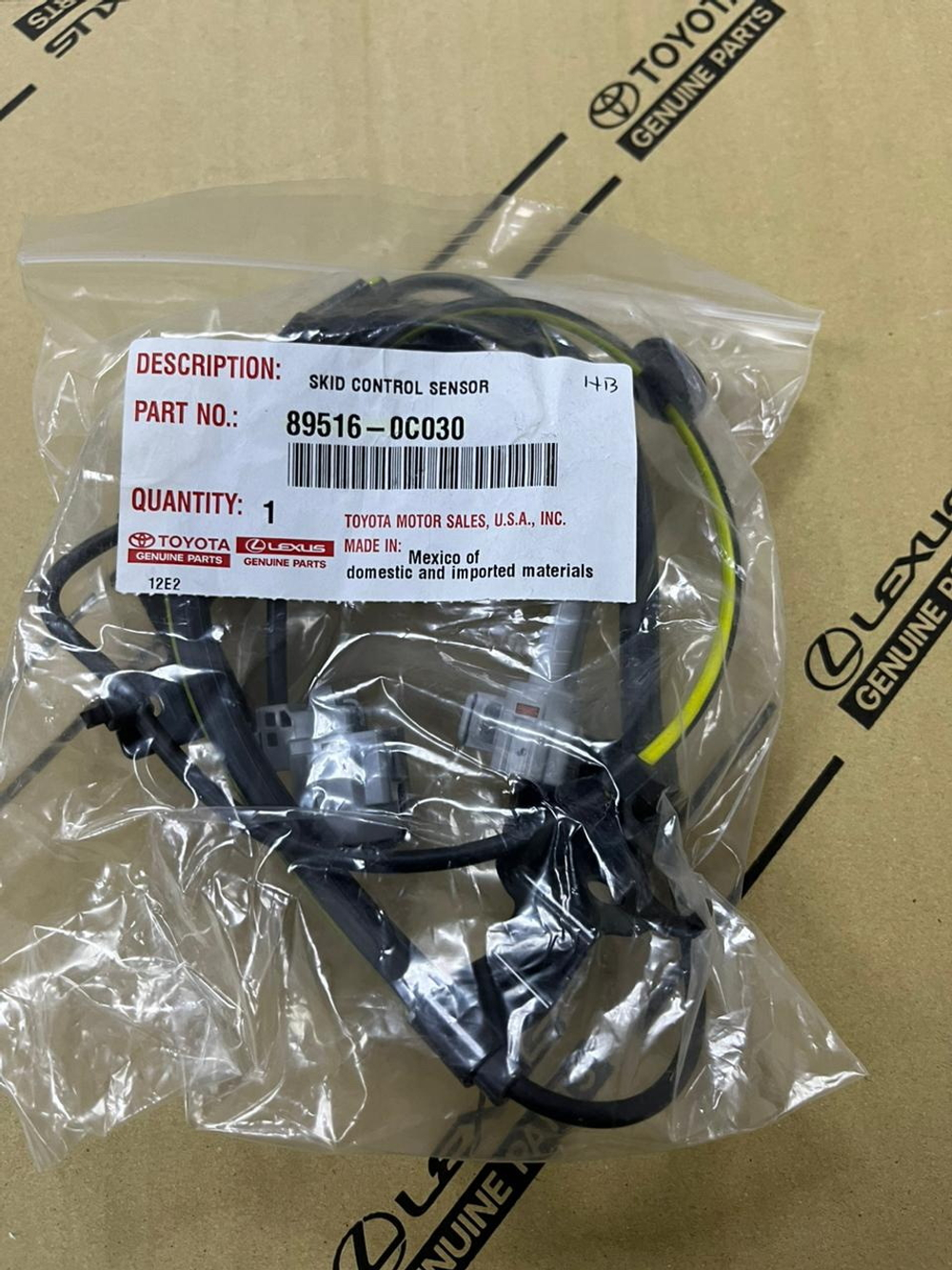 Проводка Датчика Абс TOYOTA 895160C030