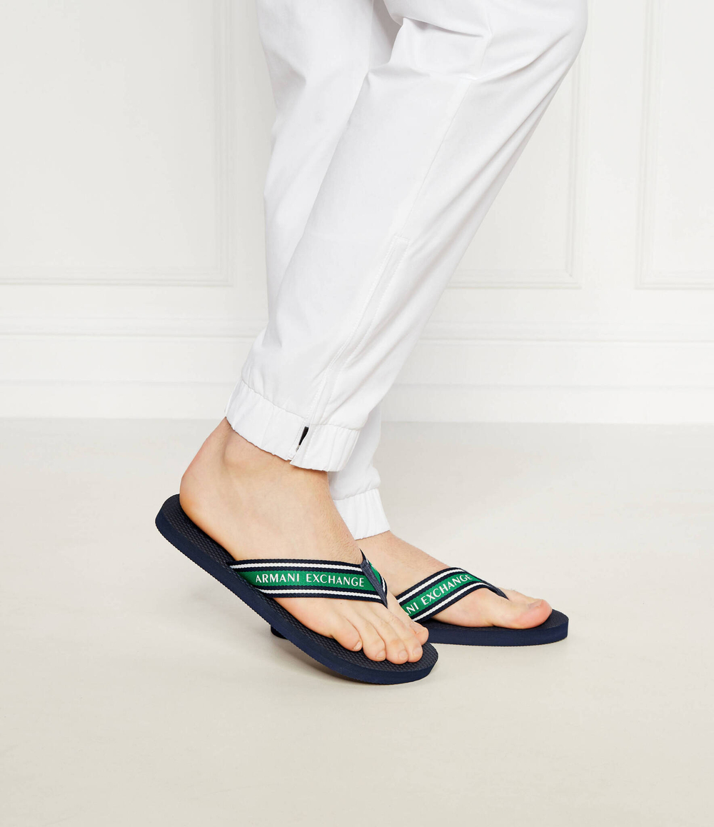 Вьетнамки Armani Exchange - зеленый(XUQ005 XV822)