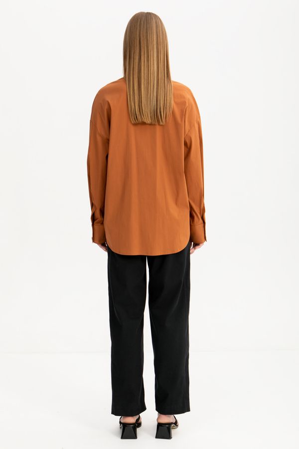 Рубашка оверсайз