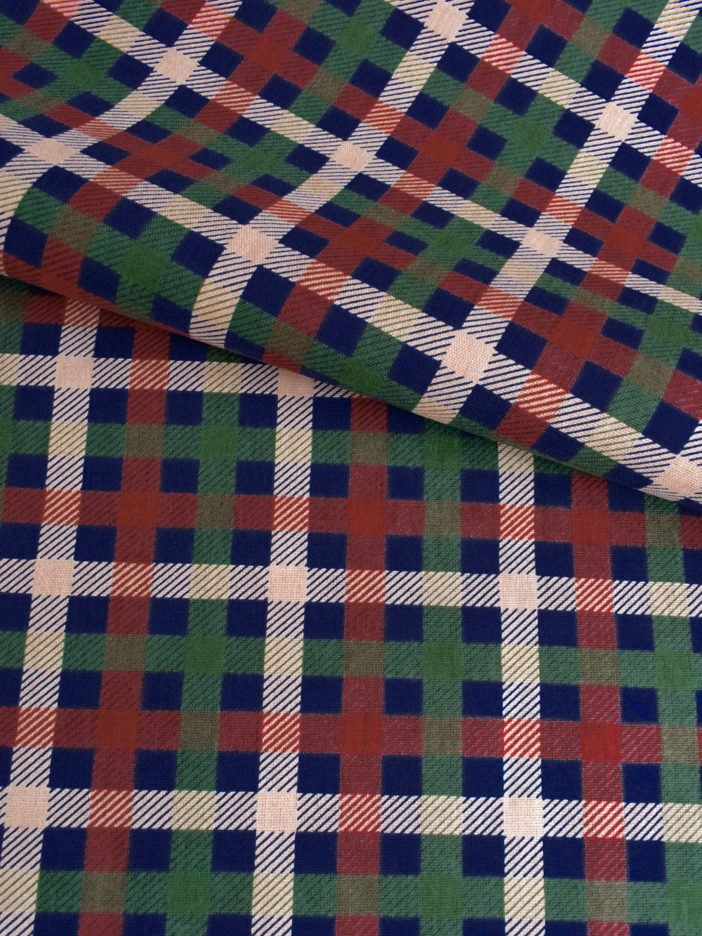 Ткань бязь плательная, рис. "Клетка", ширина 150 см, арт. 0252