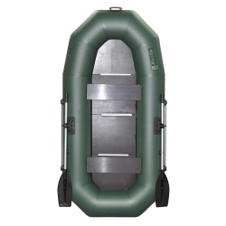 Лодка пвх муссон h-270 с (9 мм) (цвет: зелёный)