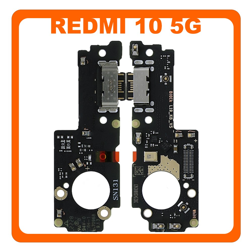 Xiaomi Redmi 10 5G (22041219G) / (22041219NY) - нижняя плата зарядки (Субплата) (ORIG-SP)