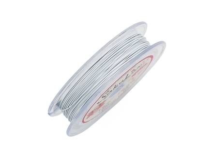 Тросик ювелирный 0,50мм, White "SakuLux"