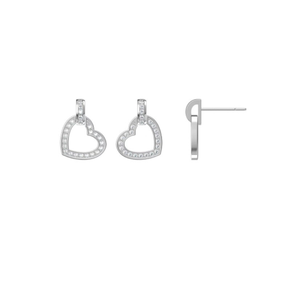 Серьги из медицинской стали Montecarlo Heart Biojoux BJT224