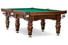 Бильярдный стол для русской пирамиды Weekend "Ильмень" (10 футов, 6 ног, 30мм камень) борта ясень