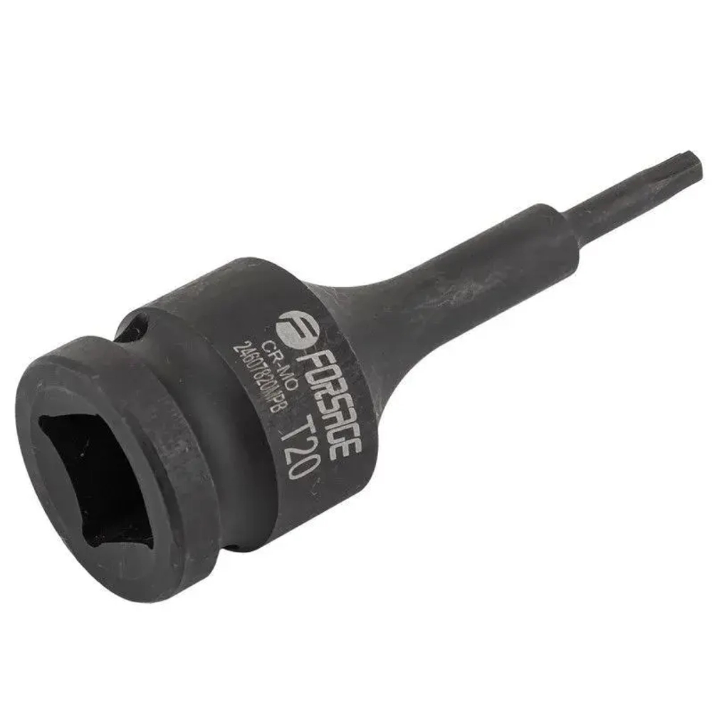 Головка-бита TORX ударная 1/2", T20 ROCKFORCE RF-24607820MPB