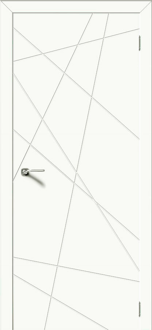 Межкомнатная дверь Вектор / Цвет Лайтбеж / Двери Верда
