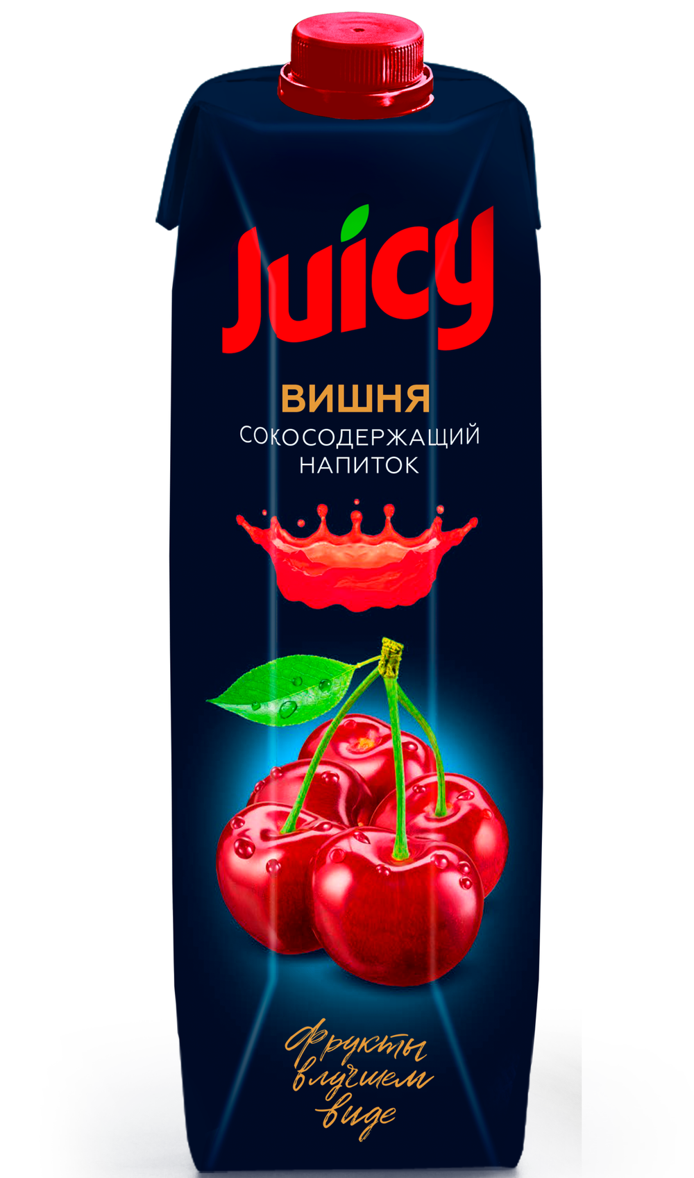 Сок Juicy Вишня, Tetra prism 0,95 л.