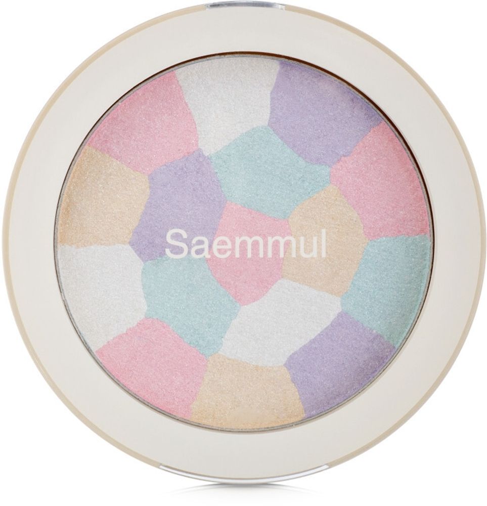 The Saem Минеральный мультихайлайтер Saemmul Luminous Multi Highlighter 01 Pink White