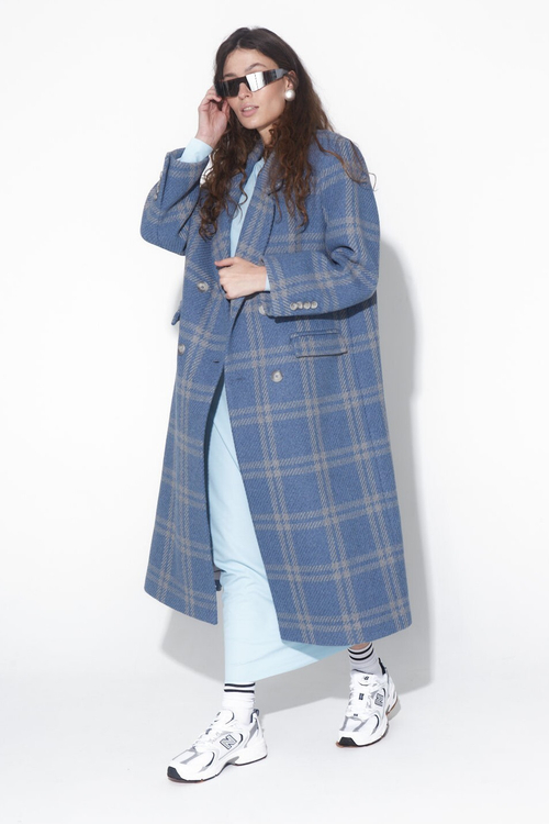 Джинсы-трубы, light blue