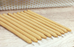 Свечи из натуральной вощины, 10 шт.