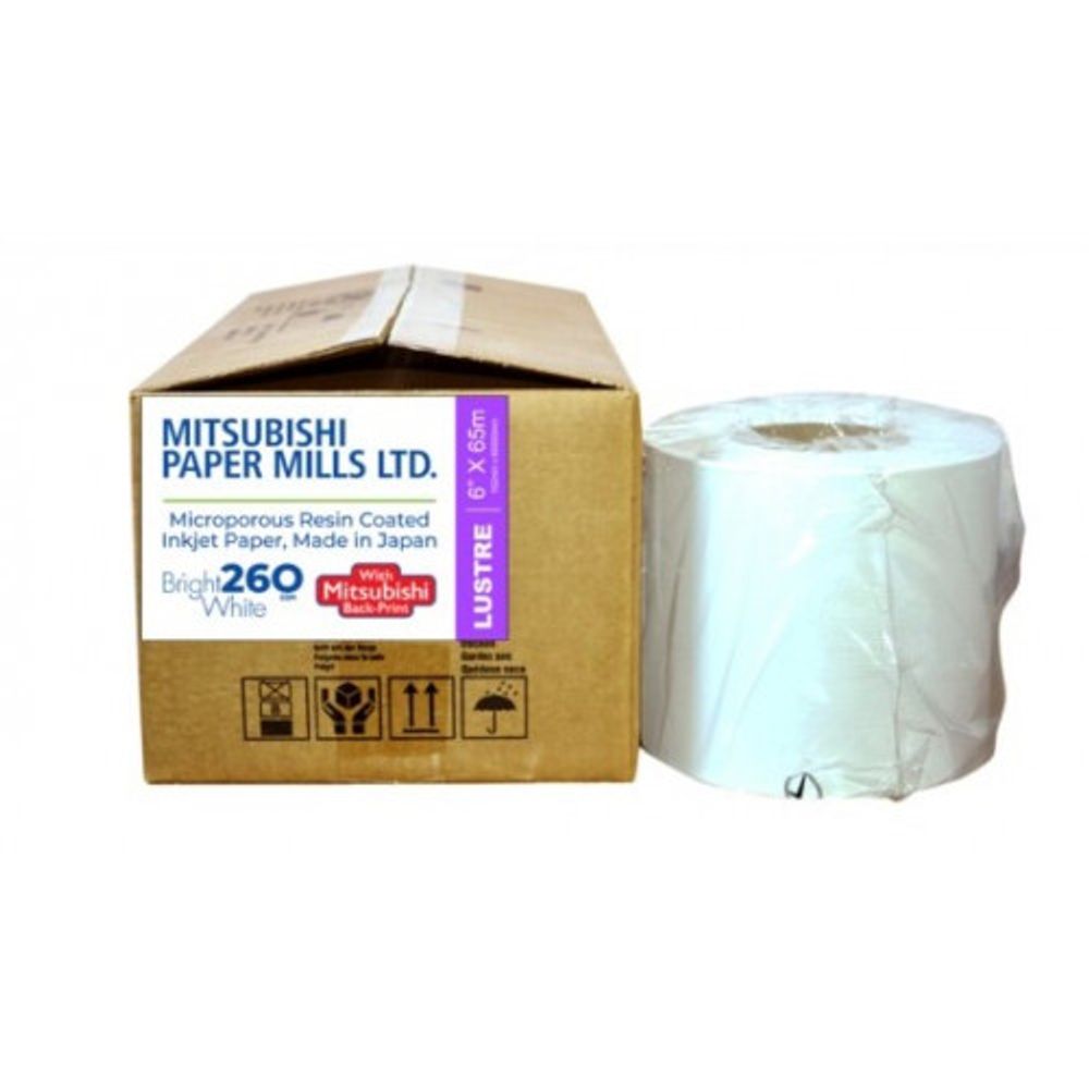 Фотобумага Mitsubishi MTBH203G INKJET PHOTO PAPER 20.3cmx65mtr Glossy | Mitsubishi