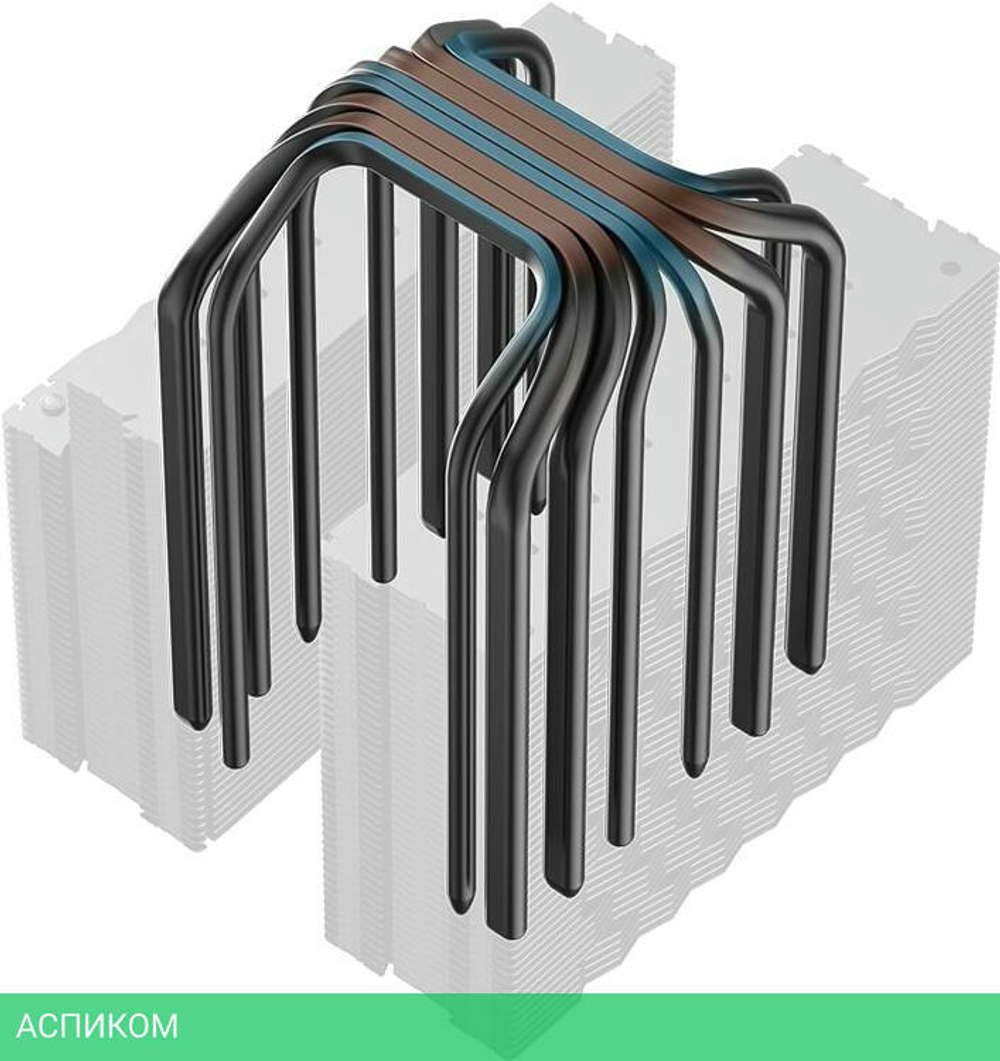 Кулер для процессора PCCooler RZ820 BK (RZ820-BKNWNX-GL)