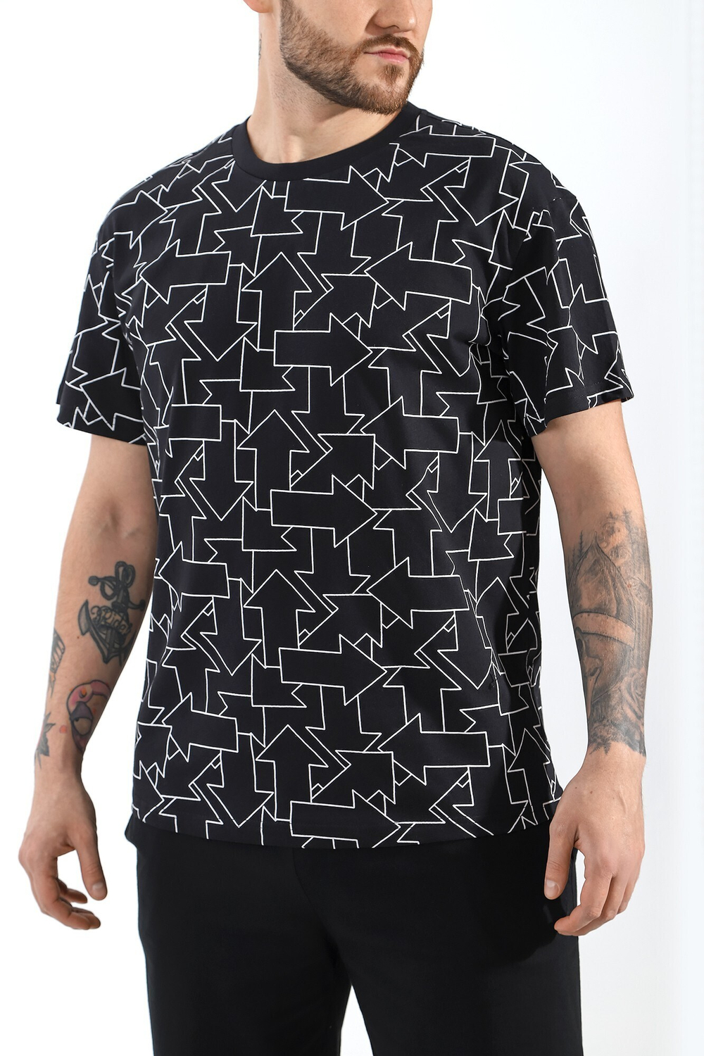 Пижама мужская шорты+футболка КП-087