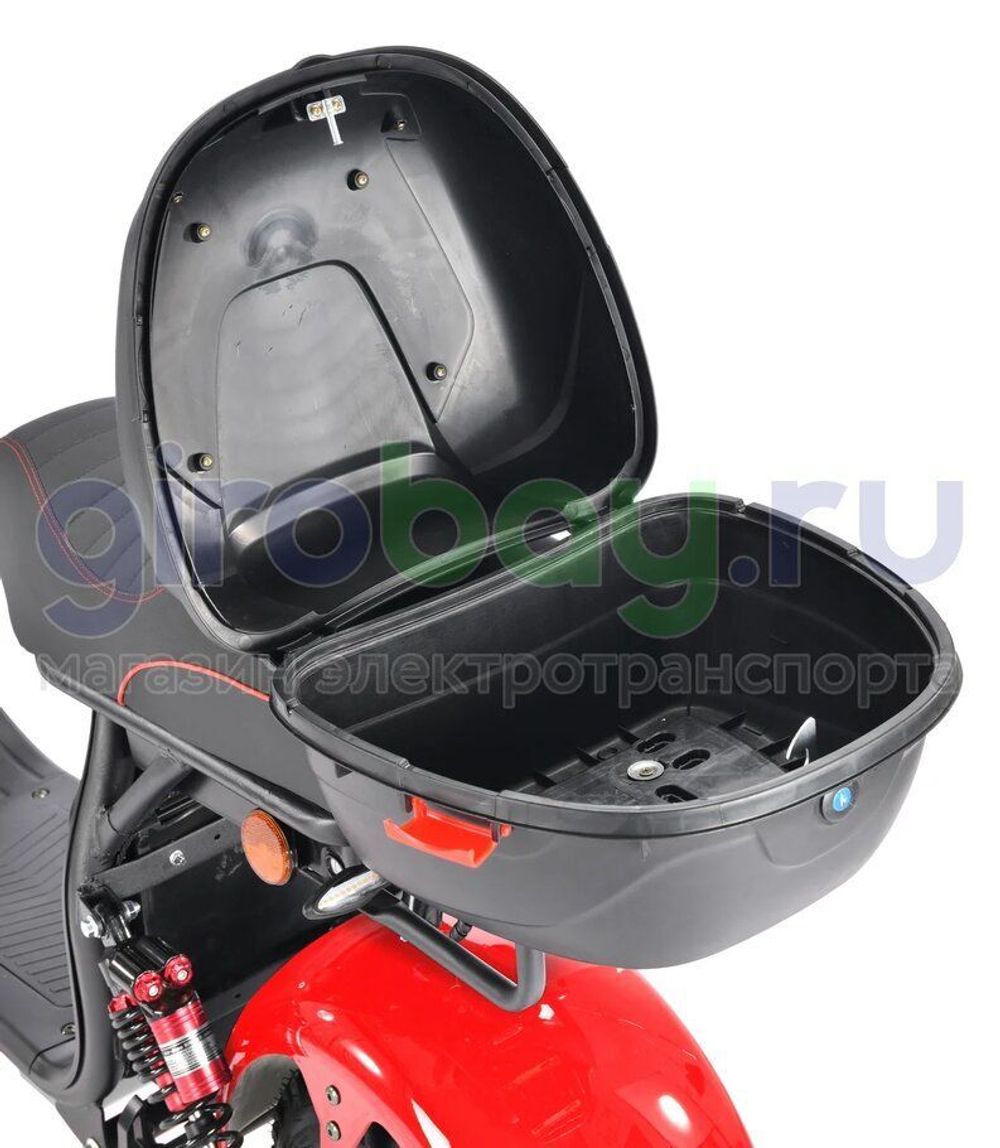 Электроскутер CityCoco WHITE SIBERIA PRO 2500w (Красный) фото 25 фото №30