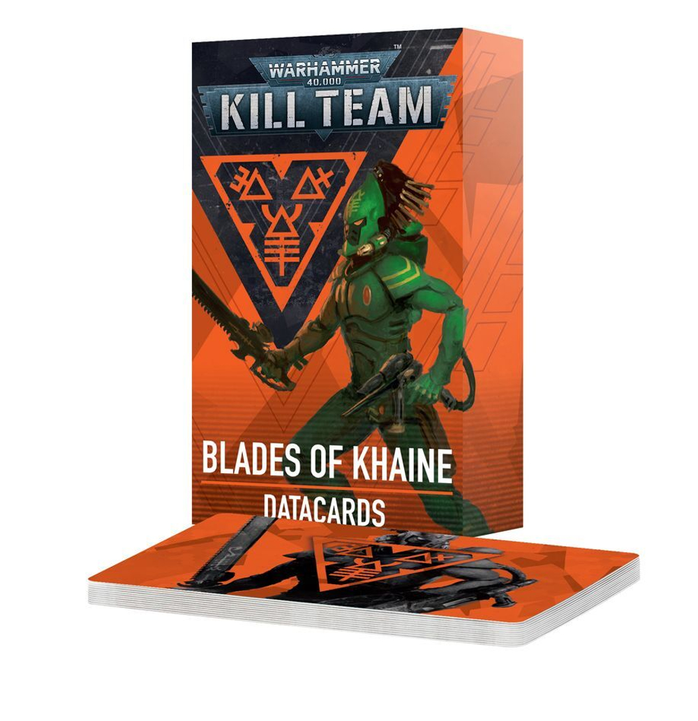 K/T DATACARDS: BLADES OF KHAINE (ENG)