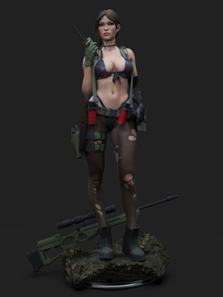 Фигурка Молчунья Quiet Metal Gear