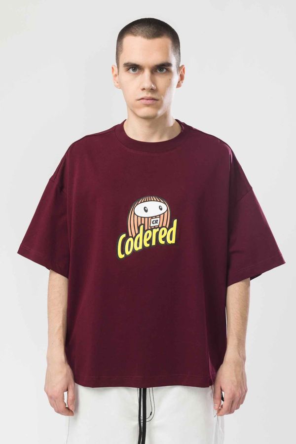 Футболка Wide T CRingles вишня - фото 1