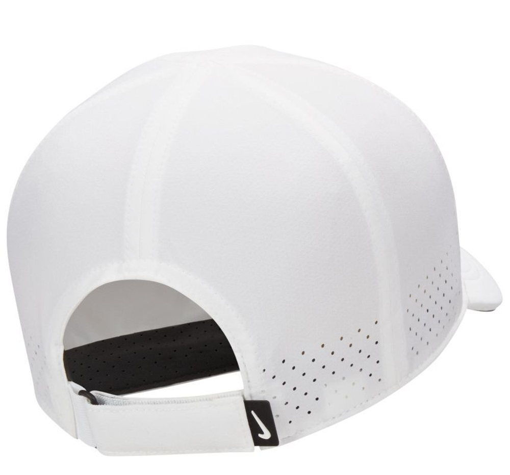 Теннисная кепка Nike Dri-Fit ADV Club Unstructured Tennis Cap - white/black