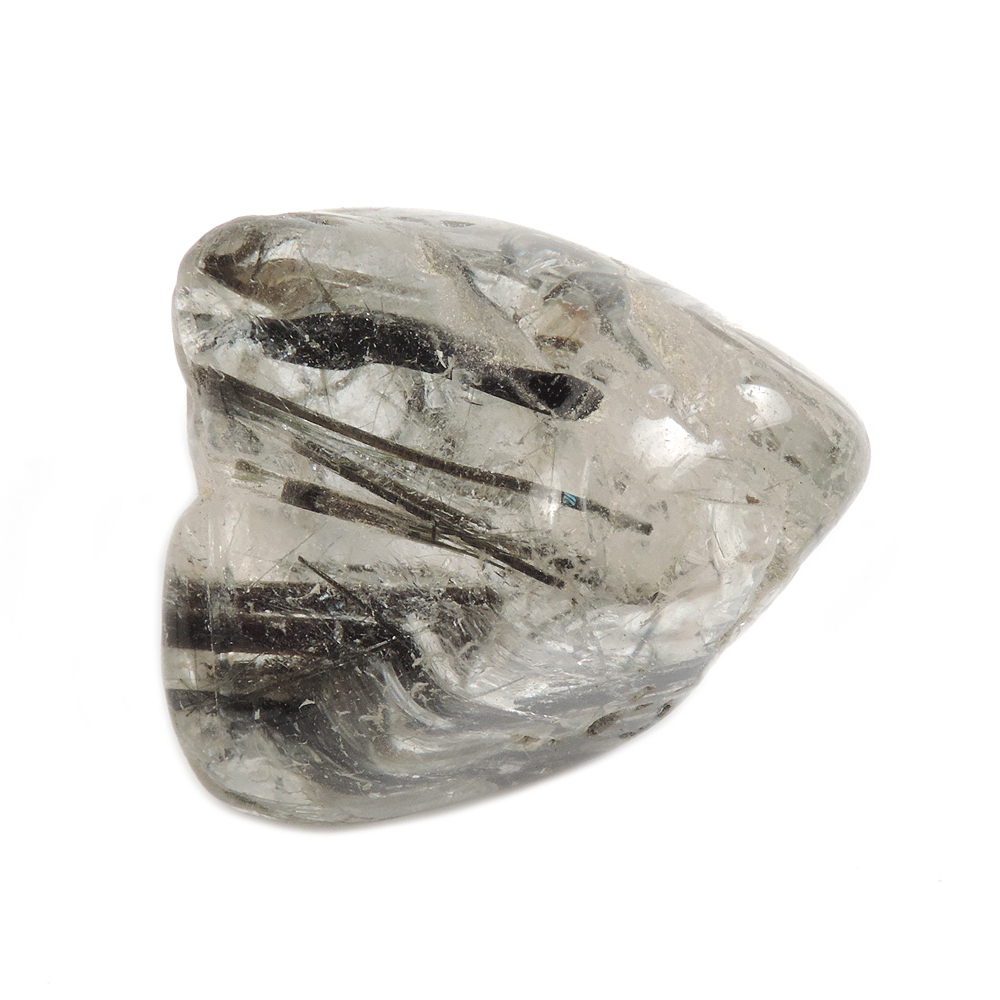 Кварц-волосатик с турмалином шерлом асс.