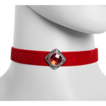 Чокер "Александрия" бархотка с ромбом, цвет красный 1686717