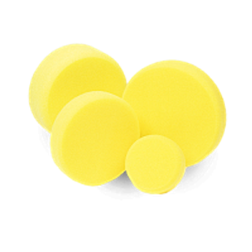 Круг полировальный полутвердый для эксцентрика Schleifschwamm gelb, mittelhart, Желтый 160x30 мм KOCH