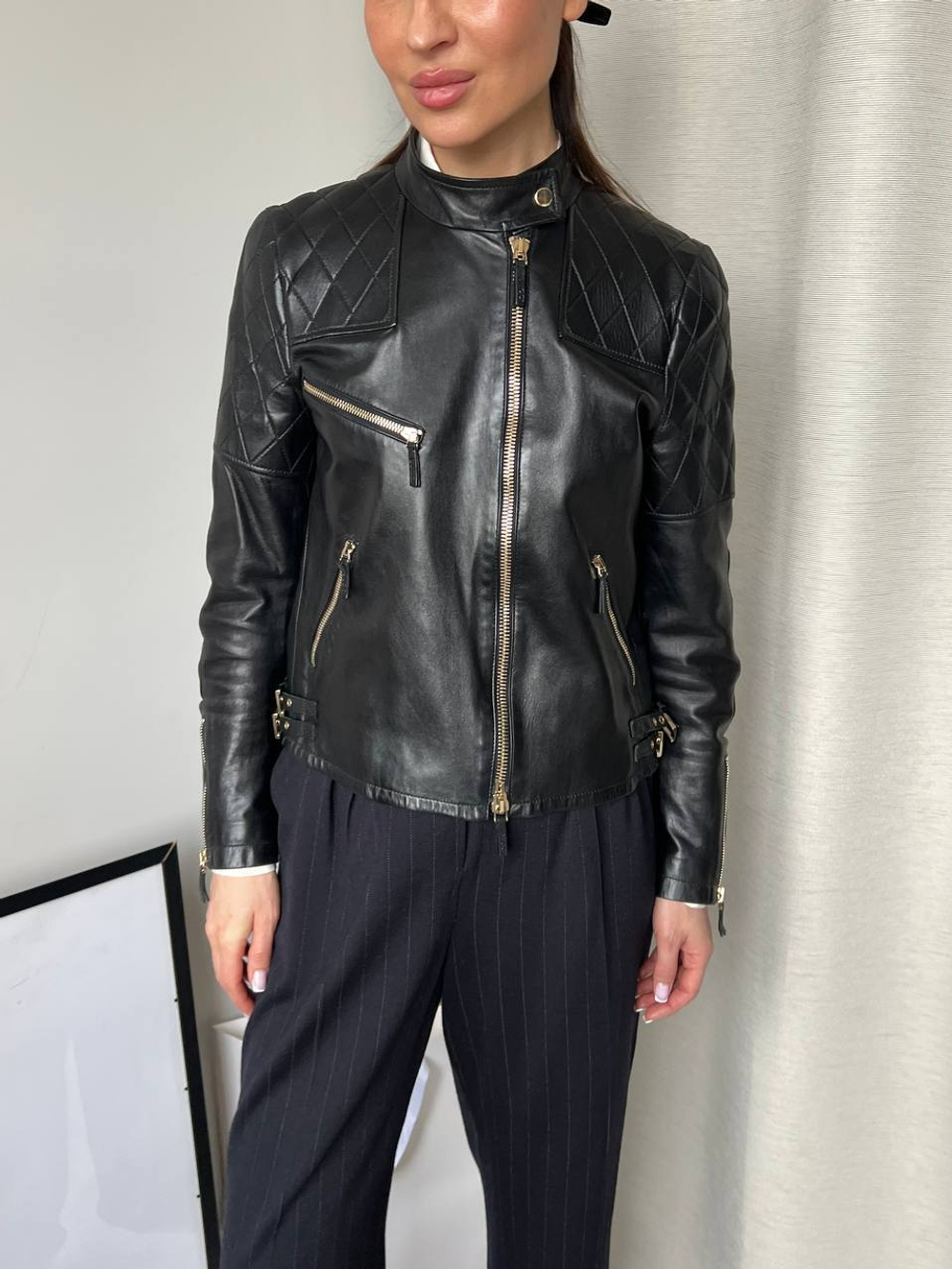Кожаная куртка Gucci, xs, оригинал