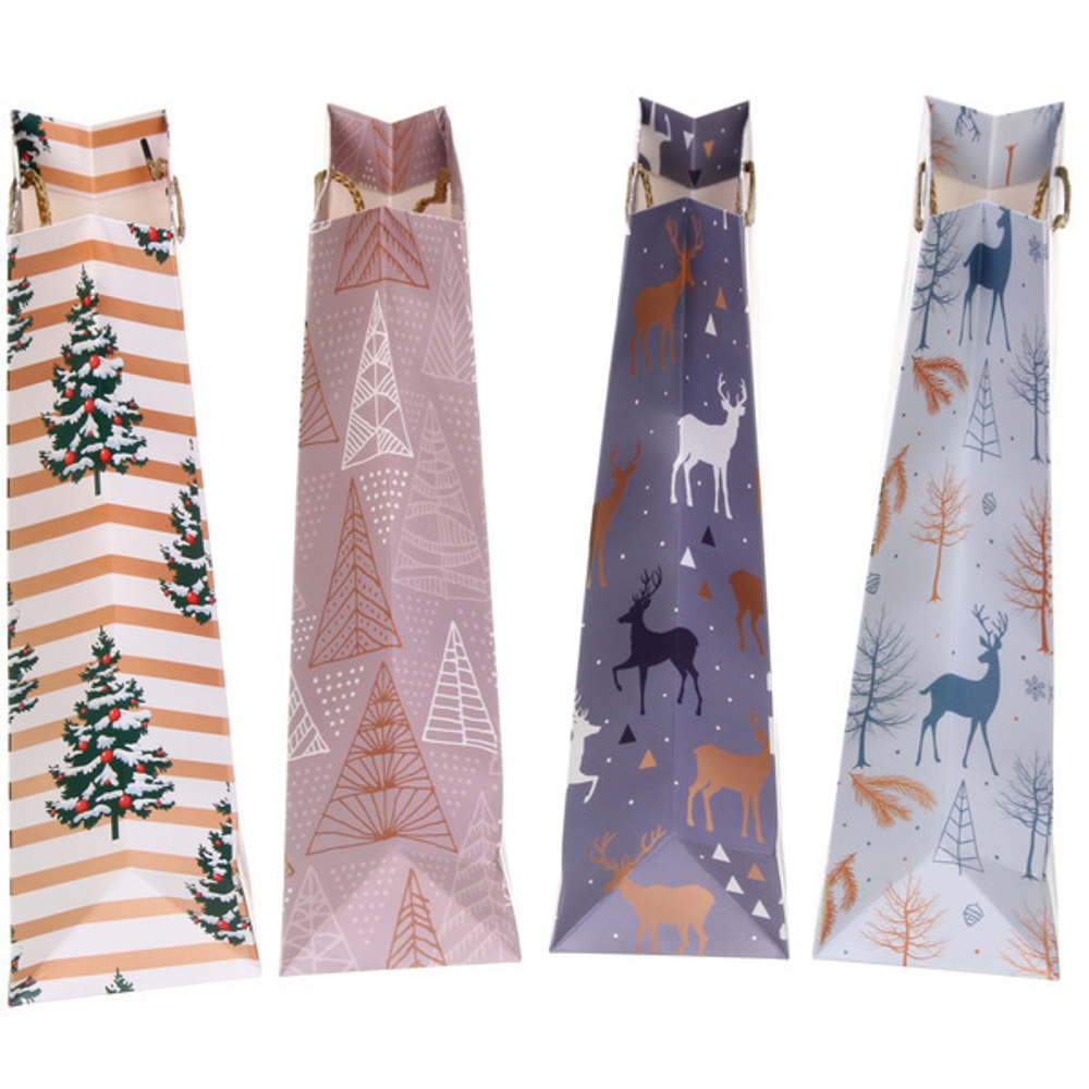 Пакет подарочный «Новогодний стиль» 26*32*10 см