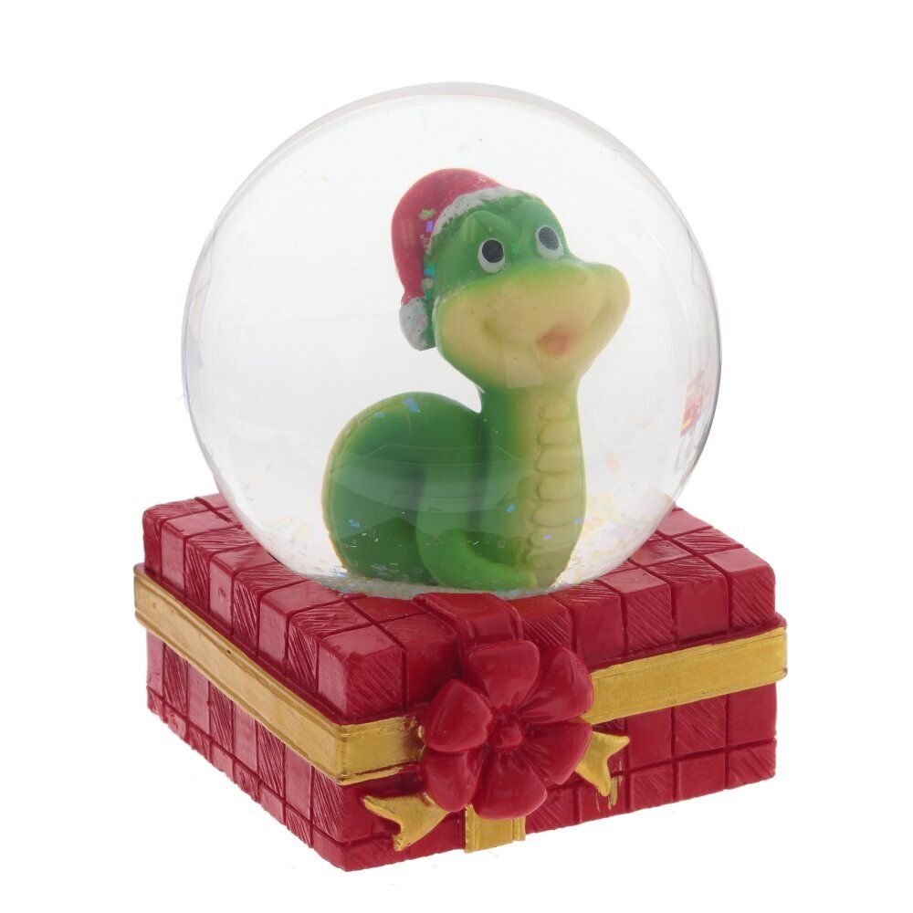 GAEM Фигурка декоративная в стекл шаре "Змея", D 6 см, L6,5 W6,5 H9 см, 4в.